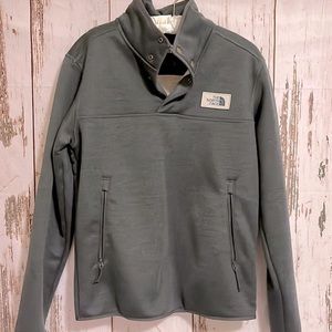 Men’s North Face Dark Gray Sherpa Patrol Pullover Jacket. Size S